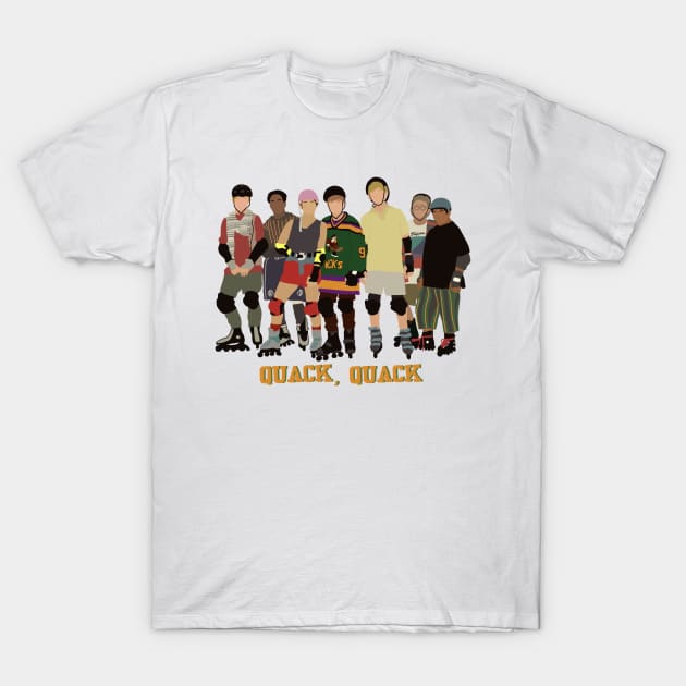 Mighty Ducks - Quack Quack T-Shirt by rachaelthegreat